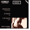 Georg Philipp Telemann: 12 Fantasias; J. S. Bach: Solo; C. P. E. Bach: Sonata by Dan Laurin: CD Cover
