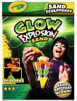 Product Image. Title: Glow Explosion Sand Art Sculptures