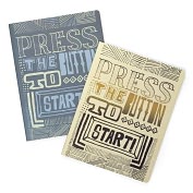 Product Image. Title: Moleskine Cover Art Ruled Journal by Maykel Cordeiro Nunes, Set of 2