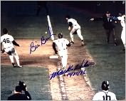 Product Image. Title: Autographed Mookie Wilson and Bill Buckner 8x10 Photograph