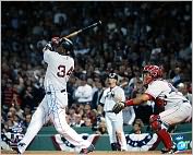 Product Image. Title: Autographed David Ortiz 2004 ALDS Walk Off Home Run 16x20 Photograph