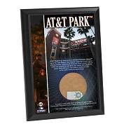 Product Image. Title: San Francisco Giants, AT&T Park 4x6 Plaque with Game Used Dirt