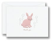 Product Image. Title: Bunny Baby Animal Thank You Set of 10