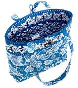 Product Image. Title: Vera Bradley Blue Lagoon Tote (15X13)