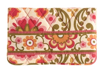 Vera Bradley Folkloric One for the Money Fabric case