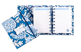 Vera Bradley Blue Lagoon Pocket Traveler Address Book
