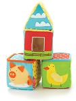 Product Image. Title: Funky Farmyard Build-A-Barn Blocks