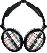 Product Image. Title: Extreme Foldable Active Noise Canceling Headphones - Black Plaid