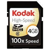 Product Image. Title: Lexar Media KSD4GBHSBNA100 4 GB Secure Digital High Capacity (SDHC) - 1 Card