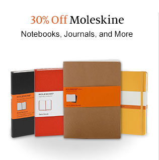 30% Off Moleskine  Notebooks, Journals, and More