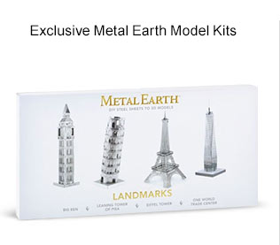 Exclusive Metal Earth Model Kits