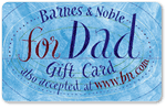 Gift Card Image - Style: Blue For Dad