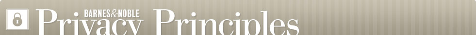 Barnes & Noble Privacy Principles