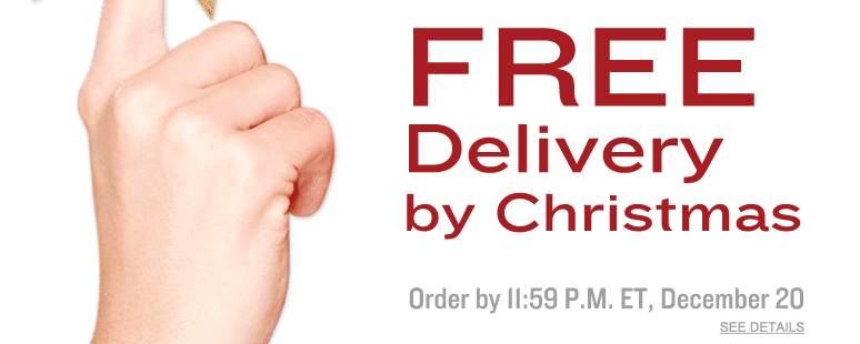 FREE Delivery by Christmas. Order by 11:59 P.M. ET, December 20. SEE DETAILS