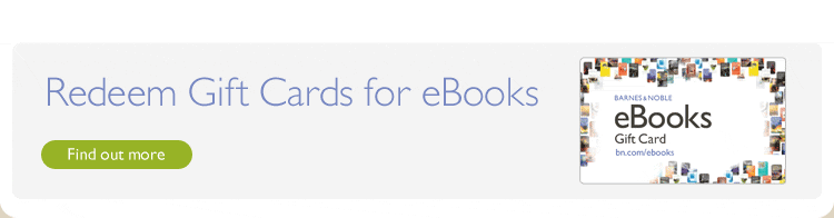Redeem Gift Cards for eBooks. Find Out More