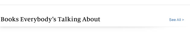 Books Everybody's Talking About - See All >