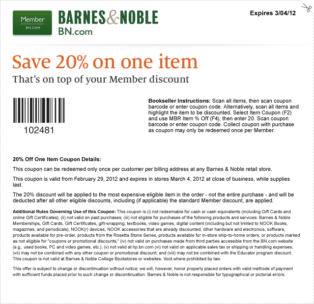 Barnes And Noble Coupon Thread Part 2 Page 243 Dvd Talk Forum