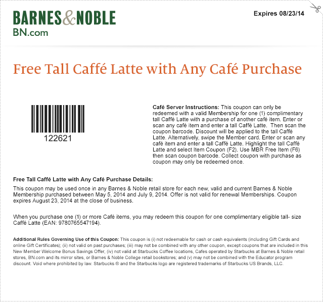 Barnes And Noble Coupon Codes For Members