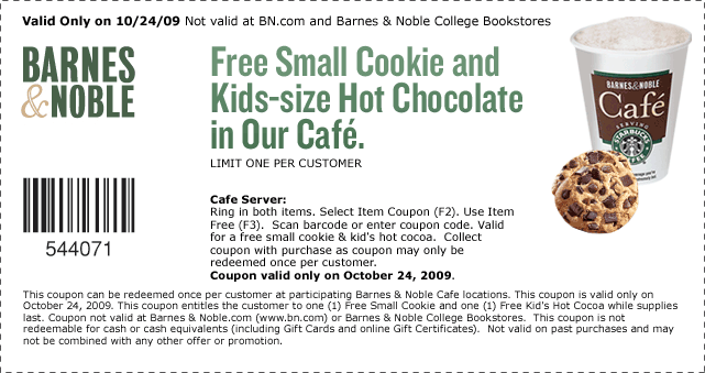 One Momma Saving Money Barnes And Noble Free Cookie And Small